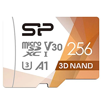 کارت حافظه microSDXC سیلیکون پاور مدل Superior کلاس 10 استاندارد  UHS- I U3 A1 سرعت 100MBps ظرفیت 256 گیگابایت به همراه آداپتور SD